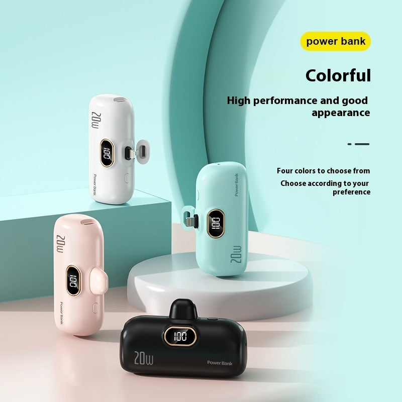 Mini-portable Small Capsule Power Bank