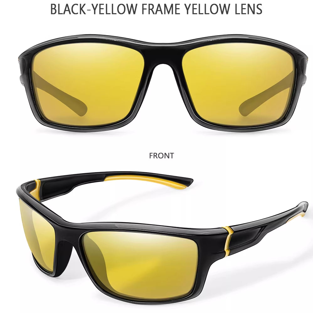 Luxury Square Vintage Polarized Sunglasses For Men Women