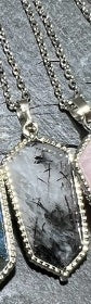 Natural Amethyst Crystal Agate Pendant Rough Stone Gemstone Necklace