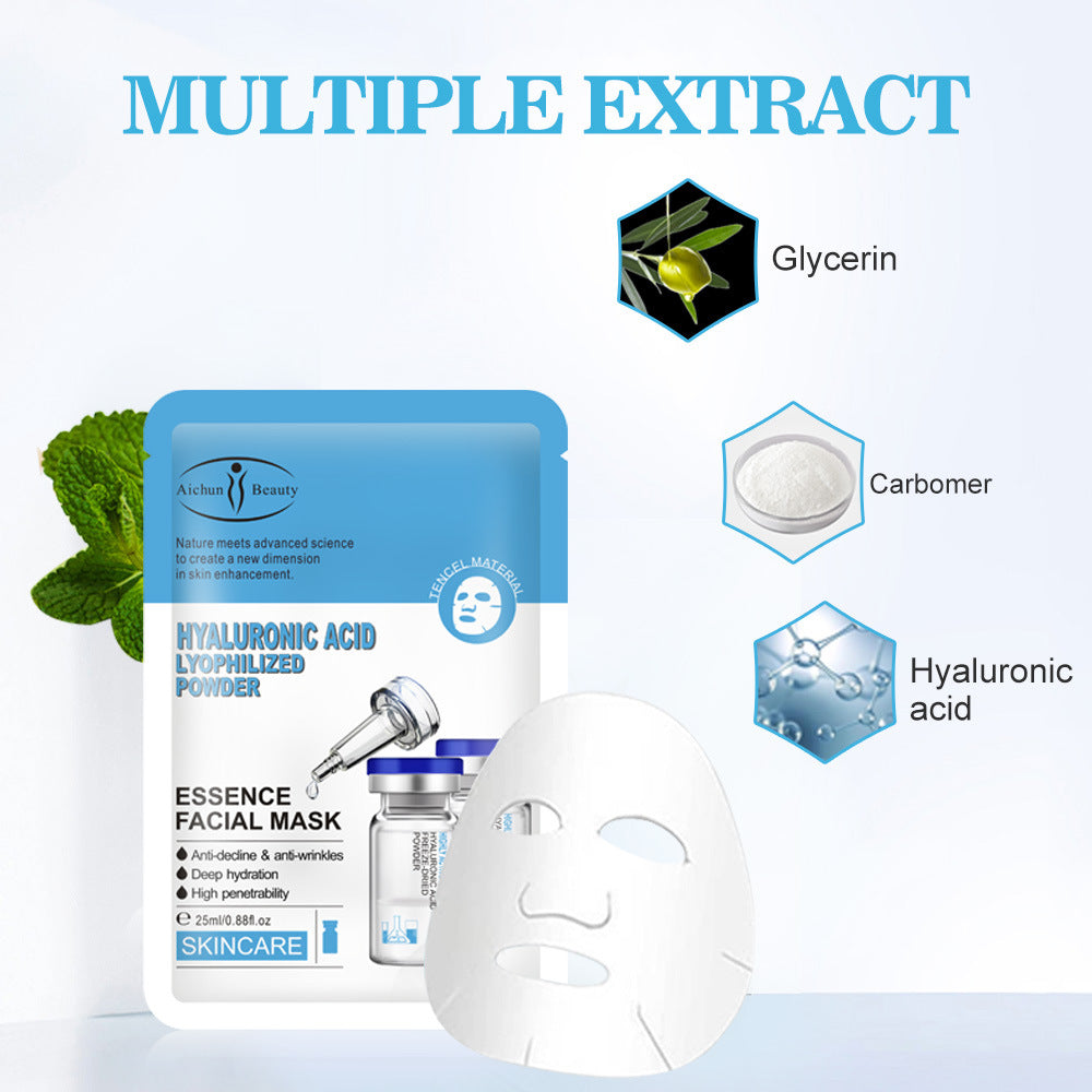 Moisturizing Facial Mask The Skin And Brightens The Face
