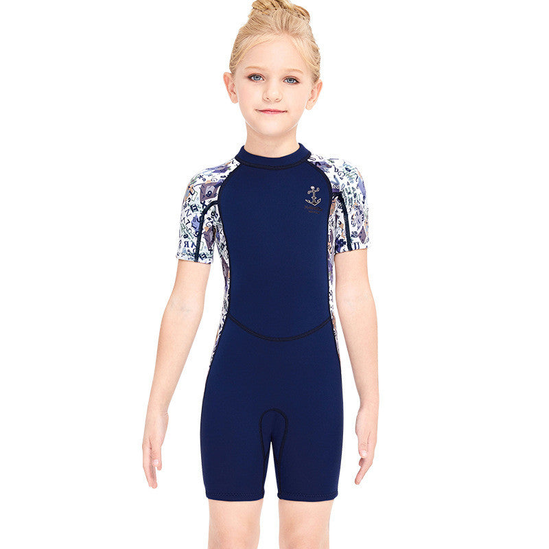 Short Sleeve Snorkeling Surfing Wetsuit