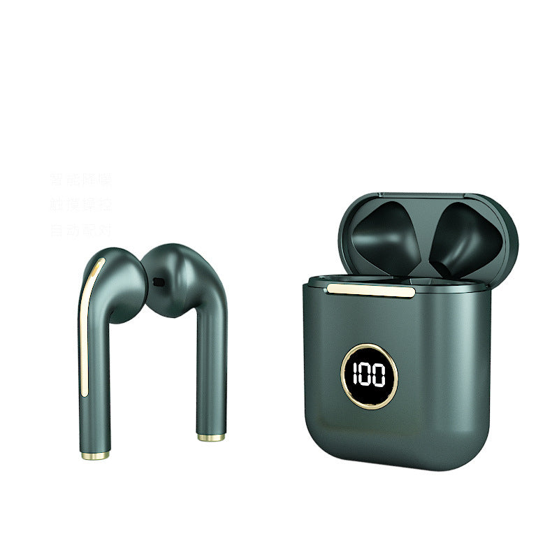 Sports Wireless Bluetooth Headset With Digital Display Noise Reduction