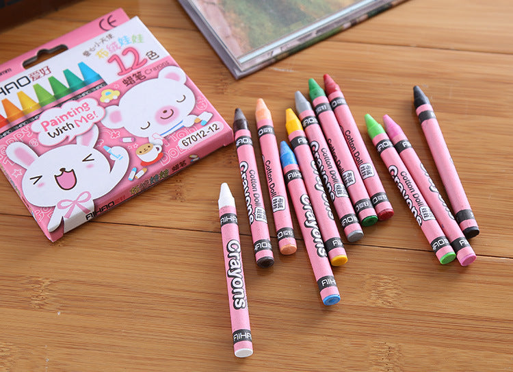 Children's drawing crayons