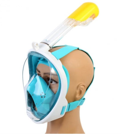 Masque de plongée Gopro tuba sec intégral en silicone étanche anti-buée