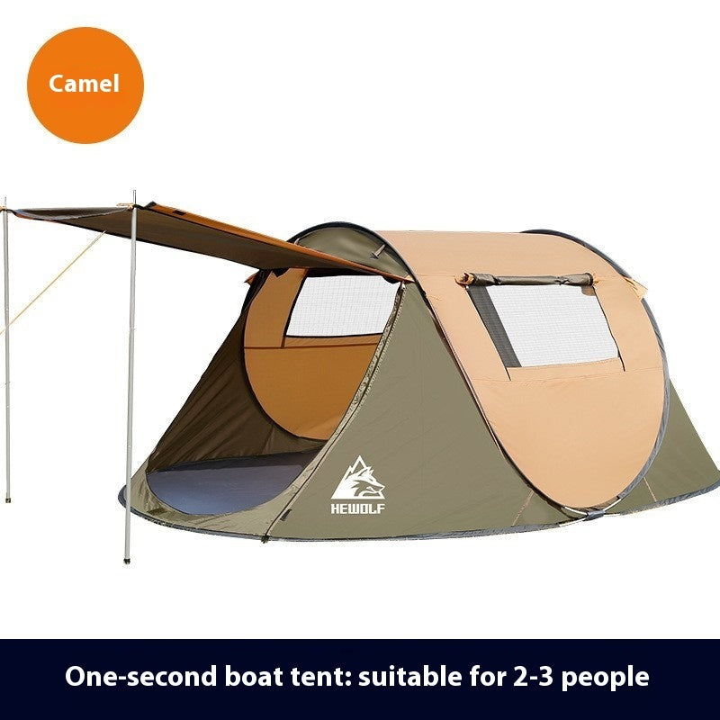 Hewolf Outdoor Boat Tent Automatic Sun Protection