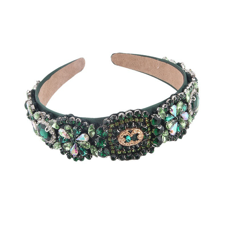 Fashion And Fully-jewelled Gorgeous Baroque Headband