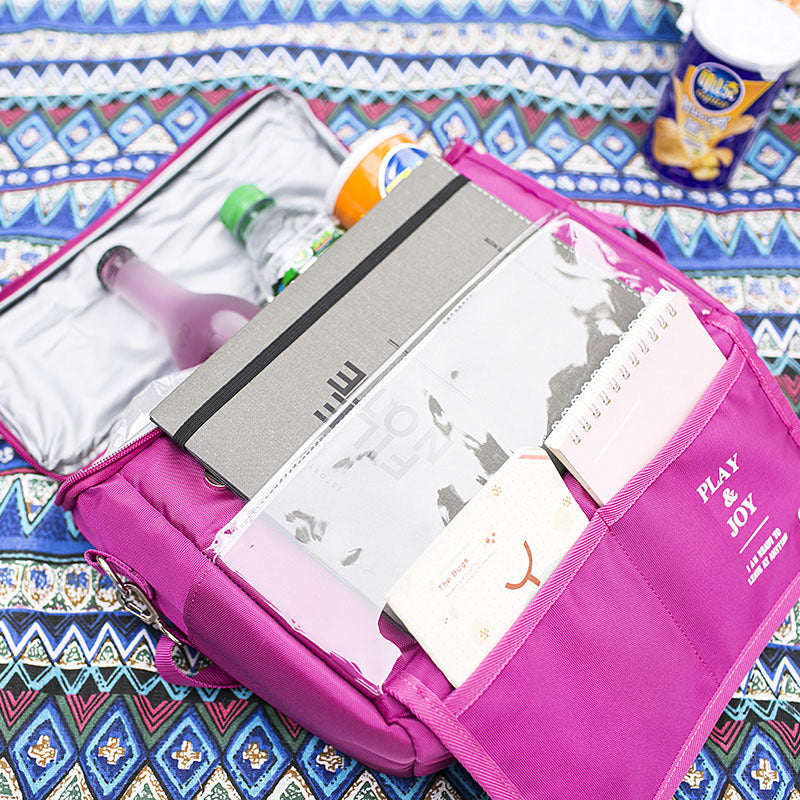 Multifunctional car storage box chair back bag