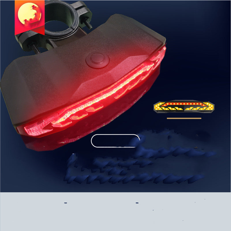 Bicycle Brake Tail Light Siren Mountain Bike Steering