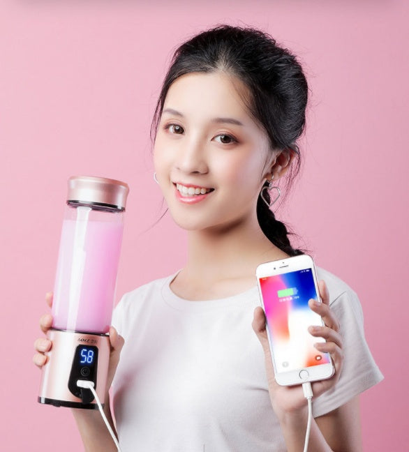 Mini presse-agrumes rechargeable pour mélanger les jus