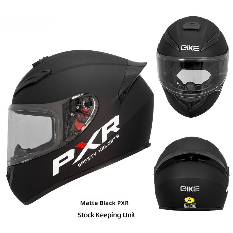 Winter Personality Motorcycle Helmet Four Seasons Knight Bluetooth Locomotive Full Face Helmet