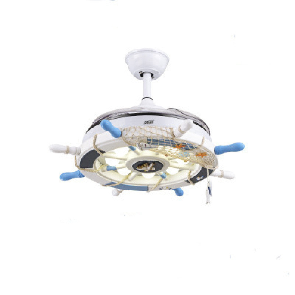 Plafonnier ventilateur dans le salon