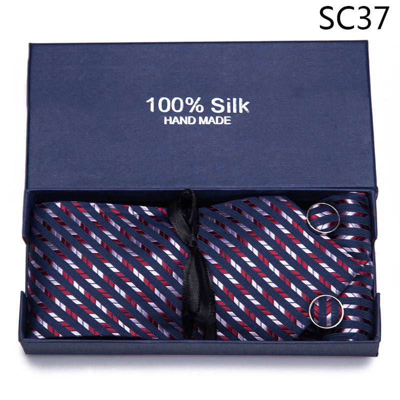 Men's Tie Gift Box Set Group Business Formal