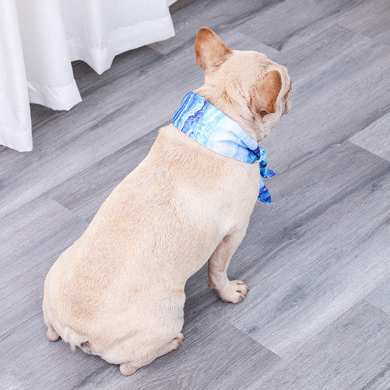 Pet Fashion Cooling Cat Ice Scarf