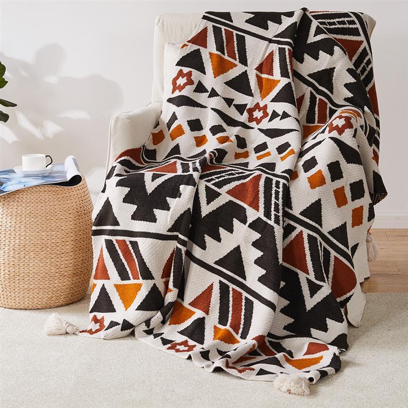 Shawl Acrylic Nap Decorative Sofa Blanket Cover