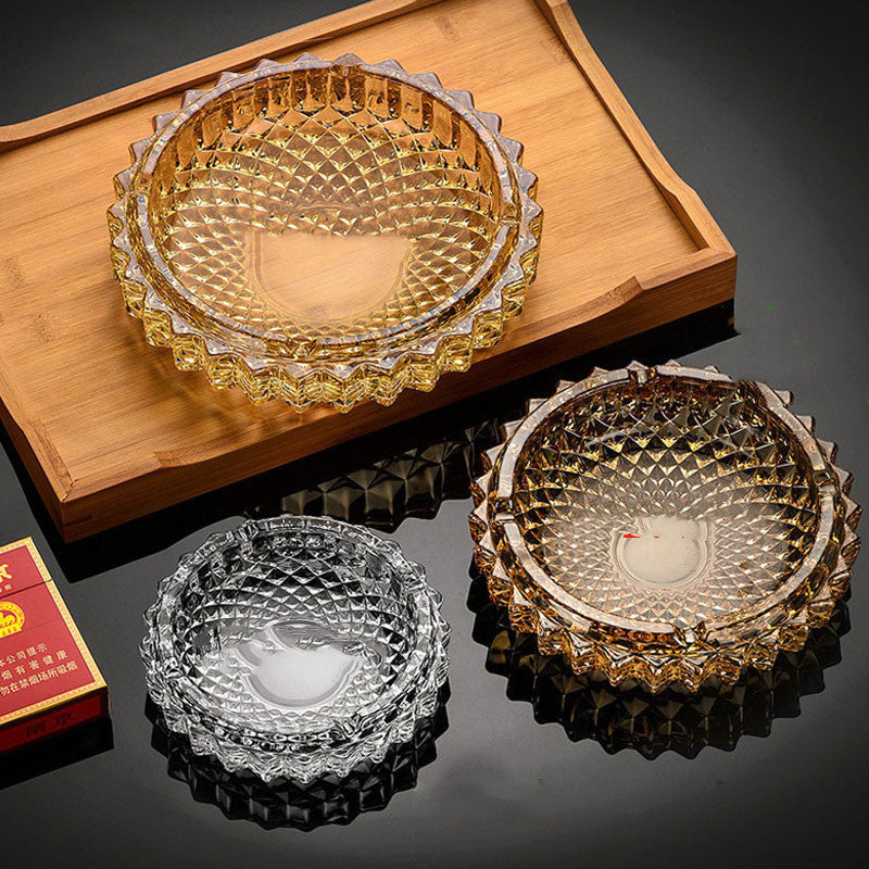 Creative Ashtray Personality Trend Glass Ashtray In Living Room