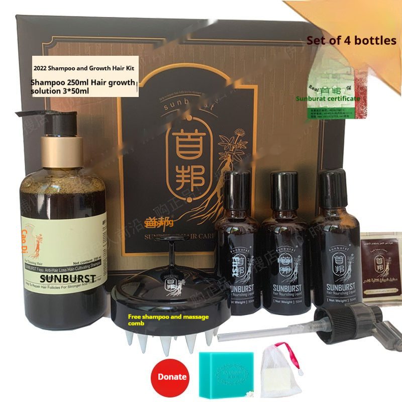 Traje Líquido Renovador Capilar Paquete de Seis Botellas Tónico para el Crecimiento del Cabello Adicional Express