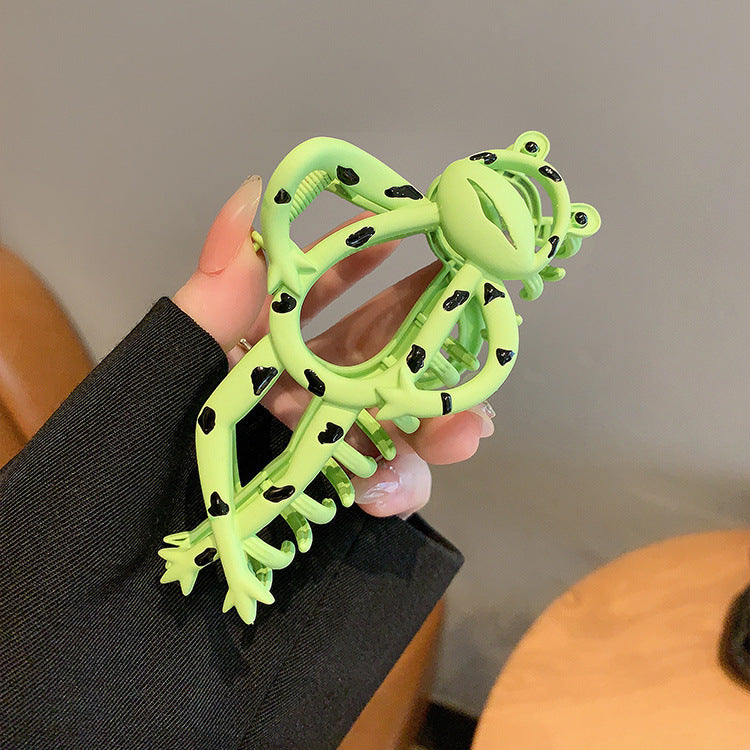 Cartoon Funny Frog Shark Clip Cute Fashion Grip
