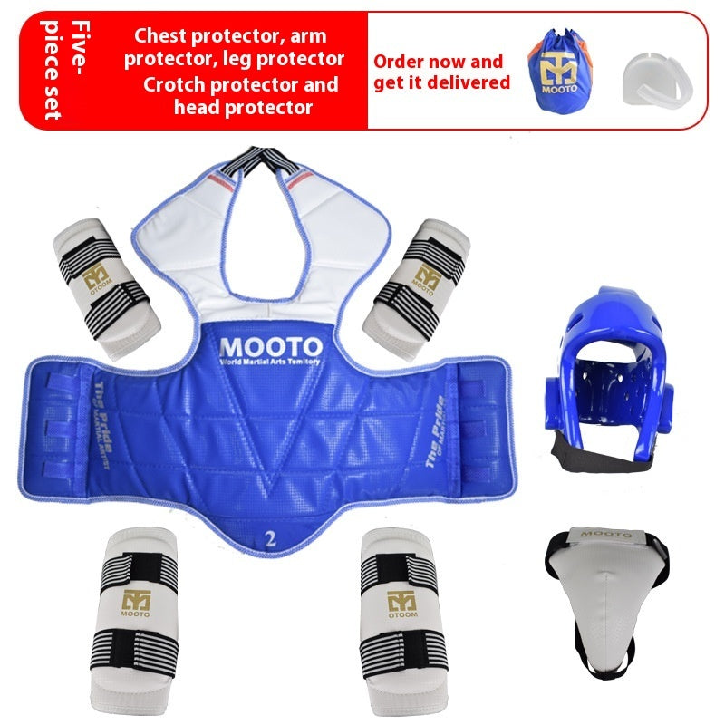 Taekwondo Protective Gear Thickened Combat Equipment Complete Set