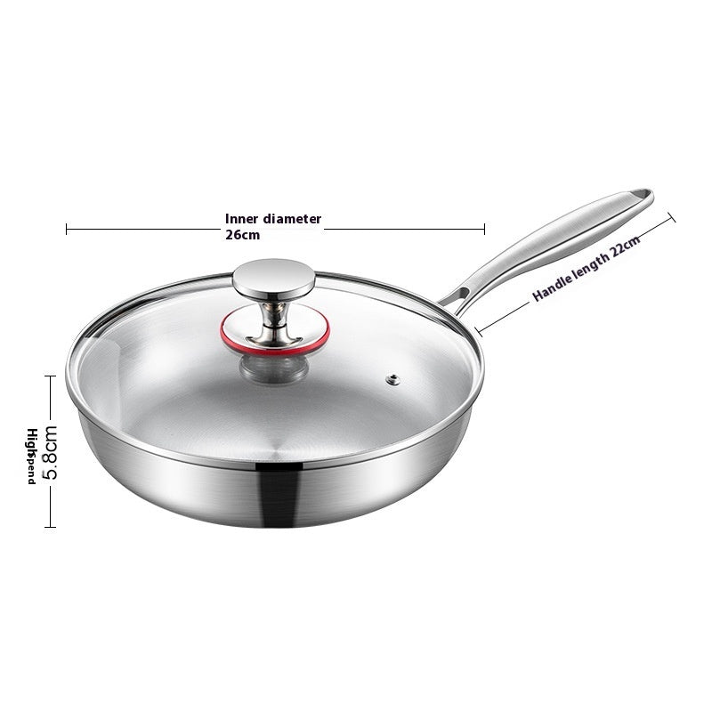 316 Stainless Steel Honeycomb Non-stick Pan