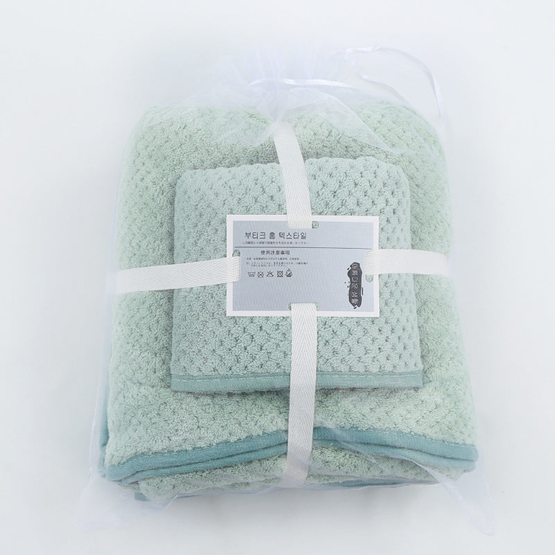 Absorbent Towel Set For Daily Use At Home