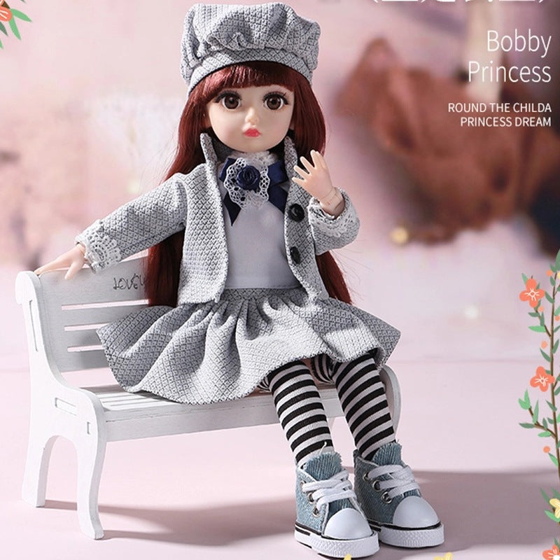 Children's Toy 30Cm Bjd Movable Joint Doll Princess Doll