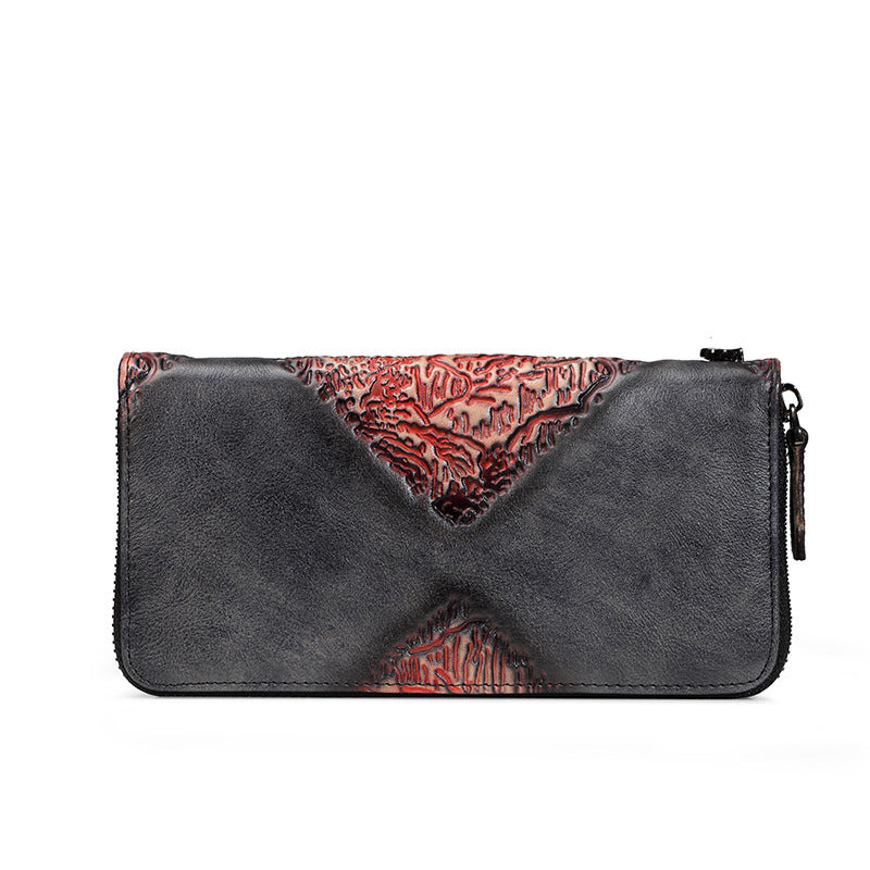 Leather ladies wallet