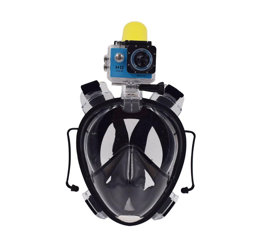 Anti-Fog Full Face Diving Mask GoPro Compatible