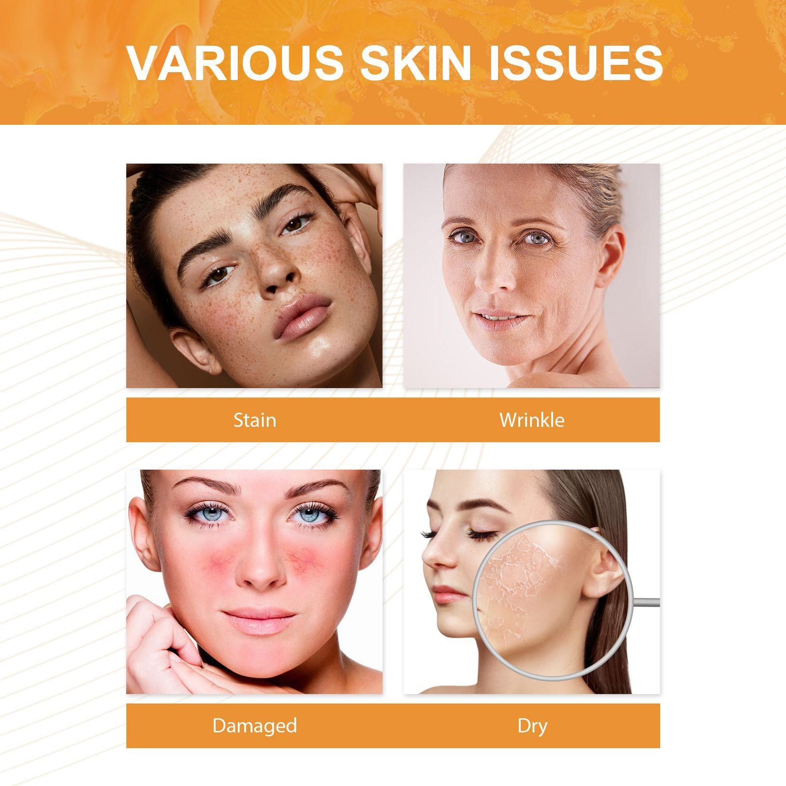 Fading Wrinkle Hydrating Moisturizing And Brightening Skin Tone Care Dark Essence