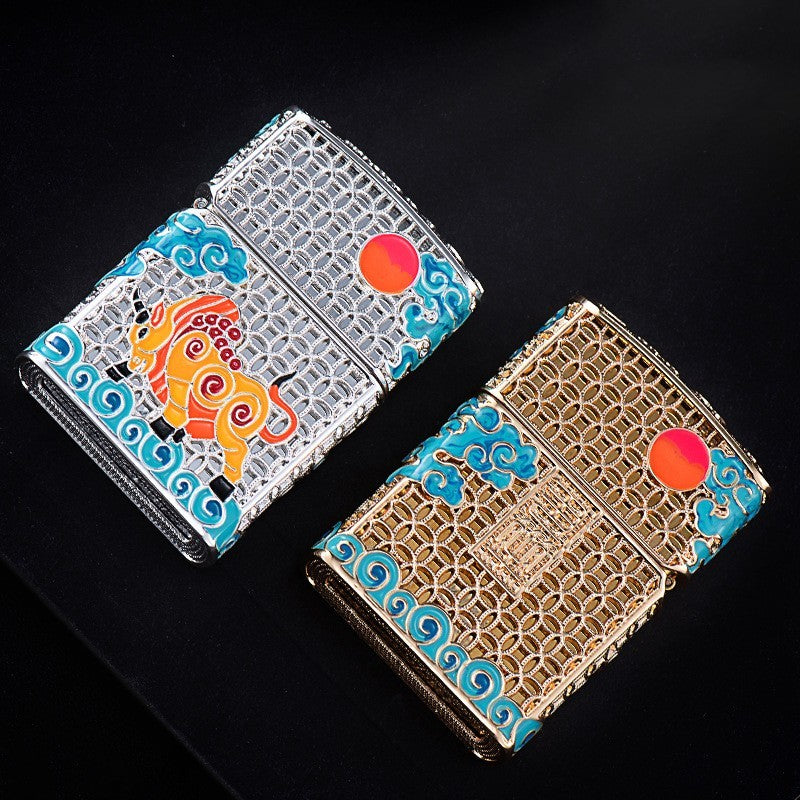 Inlaid Enamel Collection-level Gift Lighter
