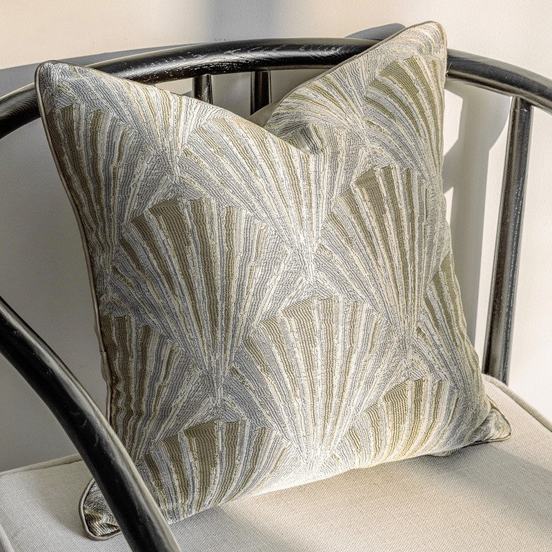 Living Room Sofa Jacquard Pillow Cover