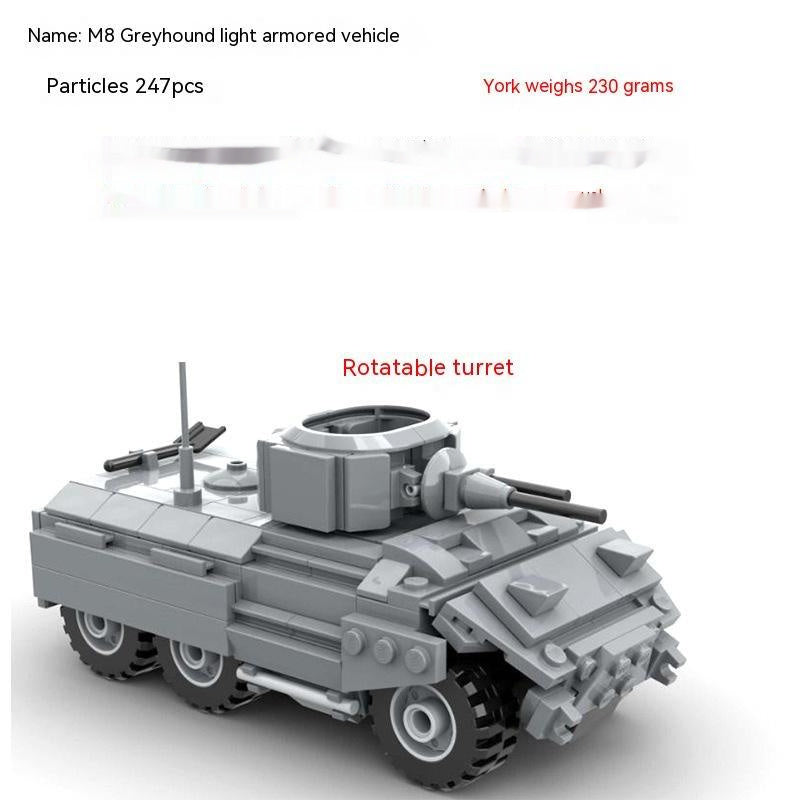 Assembled Model Rotating Turret Gun Boy Toy