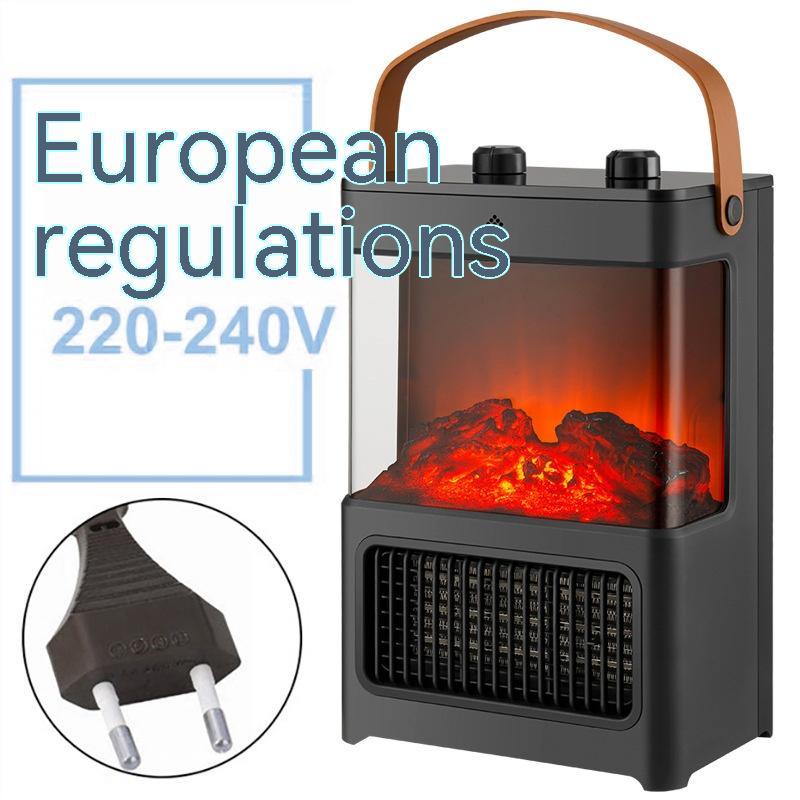 Chauffage d'appoint électrique domestique avec flamme simulée