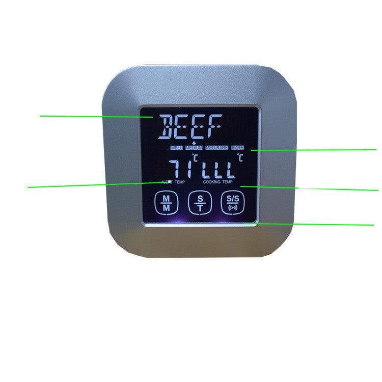 Touch Screen Thermometer Kitchen Food Digital Display