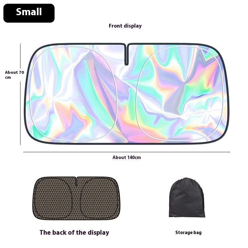 Laser Car Sunshade Front Windscreen Visor