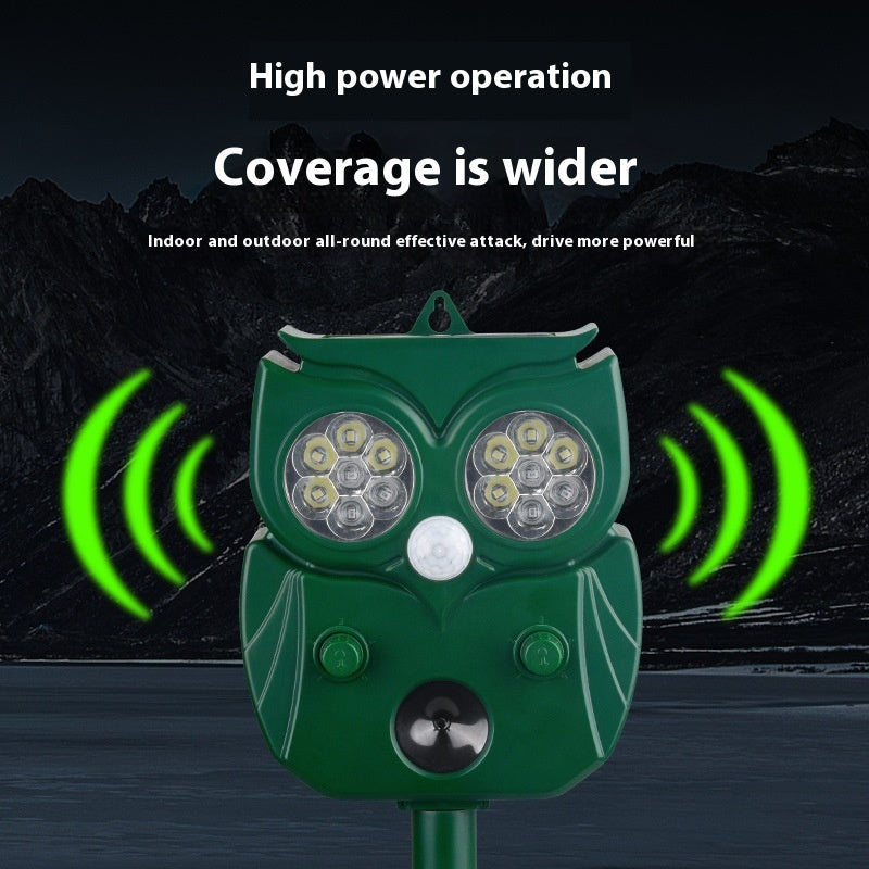 Solar Driving Device Infrared Ultrasonic Mouse Repellent Bird