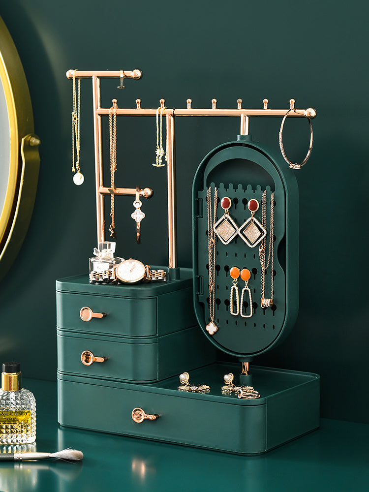 Jewelry Box High-end Exquisite Necklace Hanger Desktop