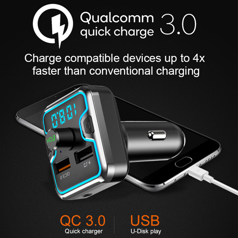 Bluetooth Player Car Charger Charging Fast And Colorful
