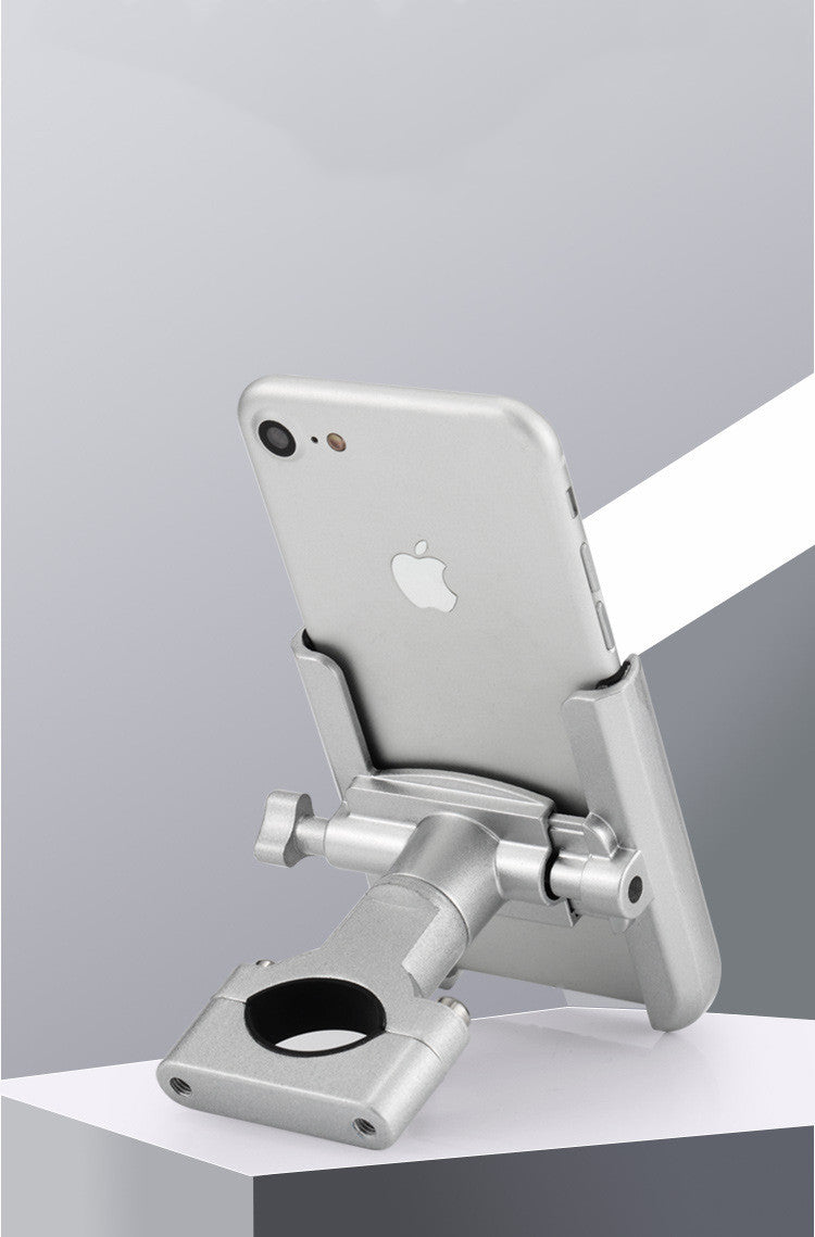 Motorcycle bicycle aluminum alloy mobile phone holder