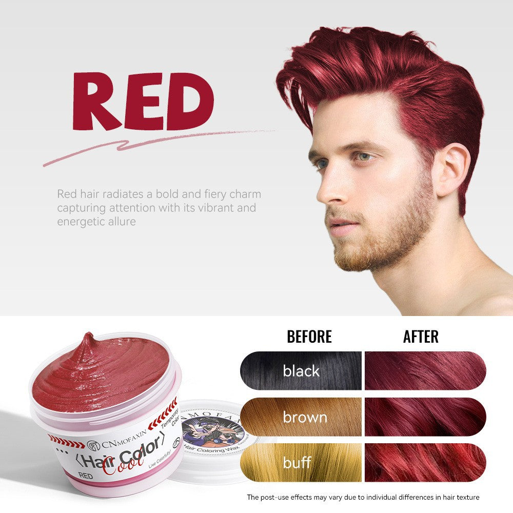 Styling Pomade Color Hair Clay English Version