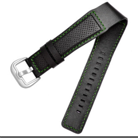 Genuine Leather Watch Accessories Waterproof Men's Leather Watch Strap