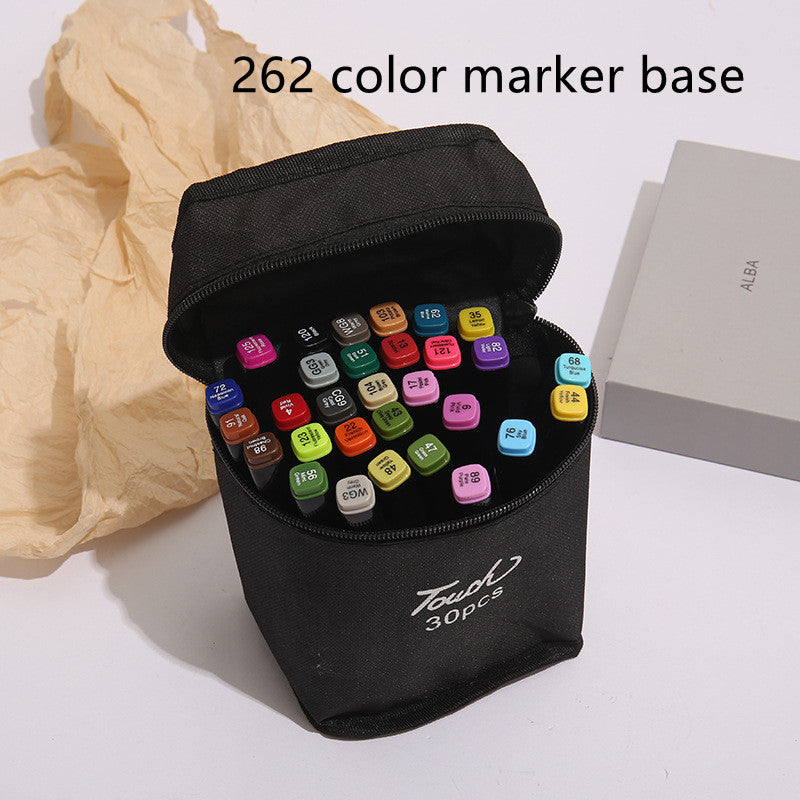 Double-ended Marker Oil-based Watercolor Pen Painting