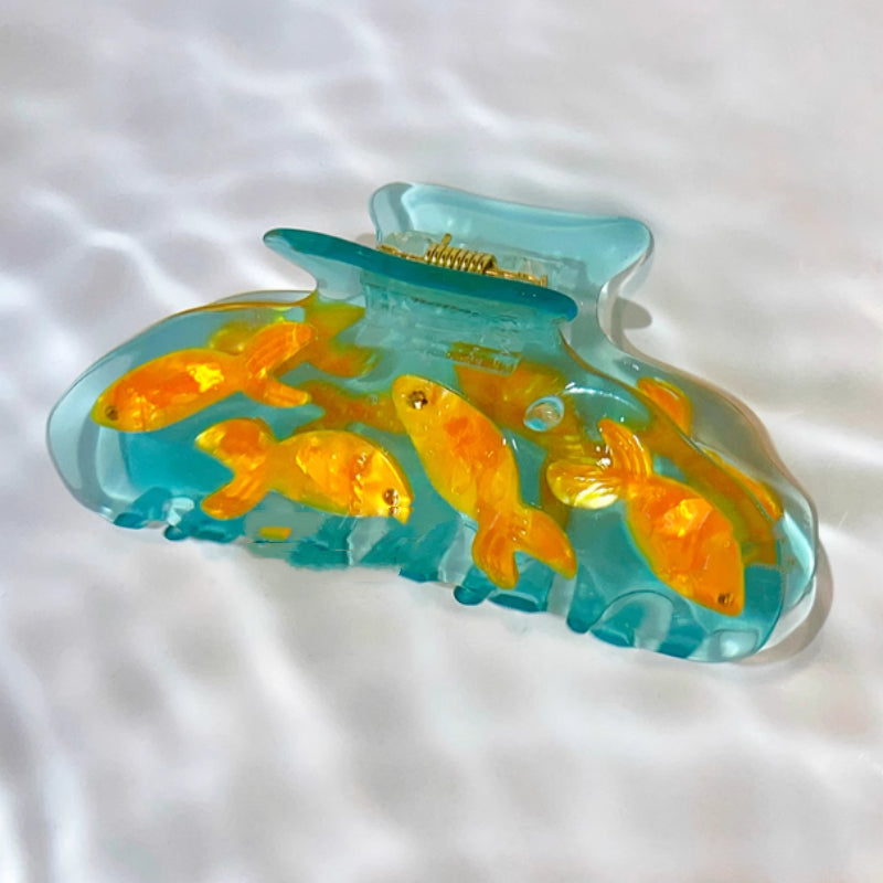 Ocean Style Niche Design Acetate Shark Clip