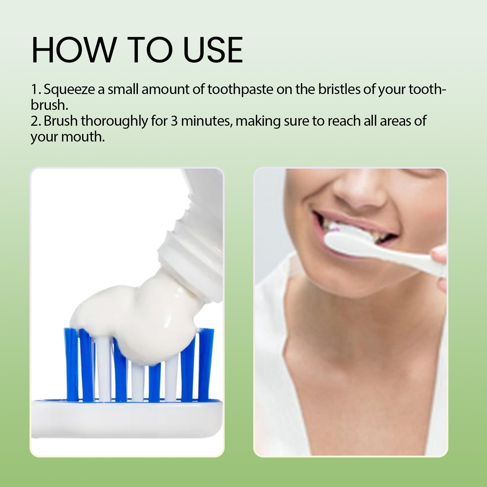 Baking Soda Toothpaste Cleaning Stain Dazzling White