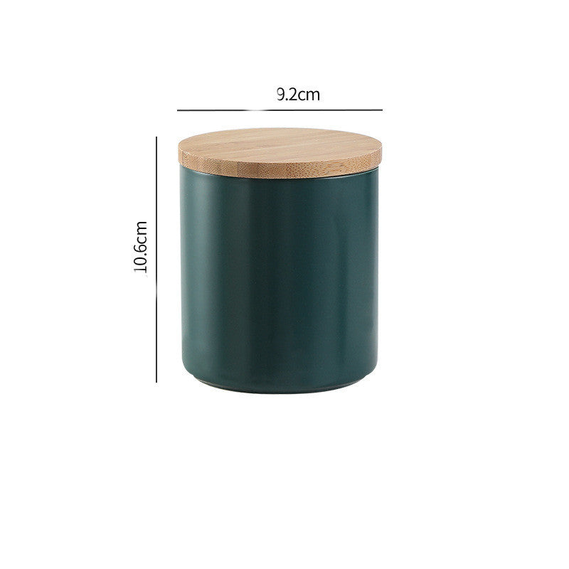 Household Fashion Storage Ceramic Seasoning Jar