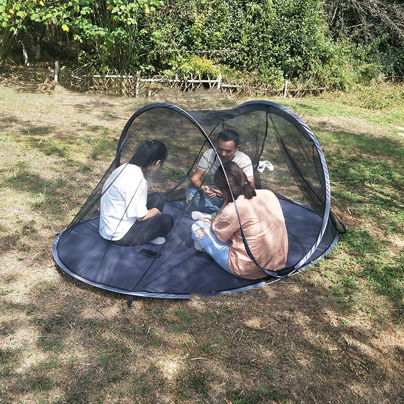 Automatic Building-free Anti-mosquito Outdoor Mesh Tent