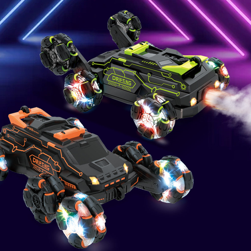 Drift Spray Gesture Induction Deformation Remote Control Car Toy
