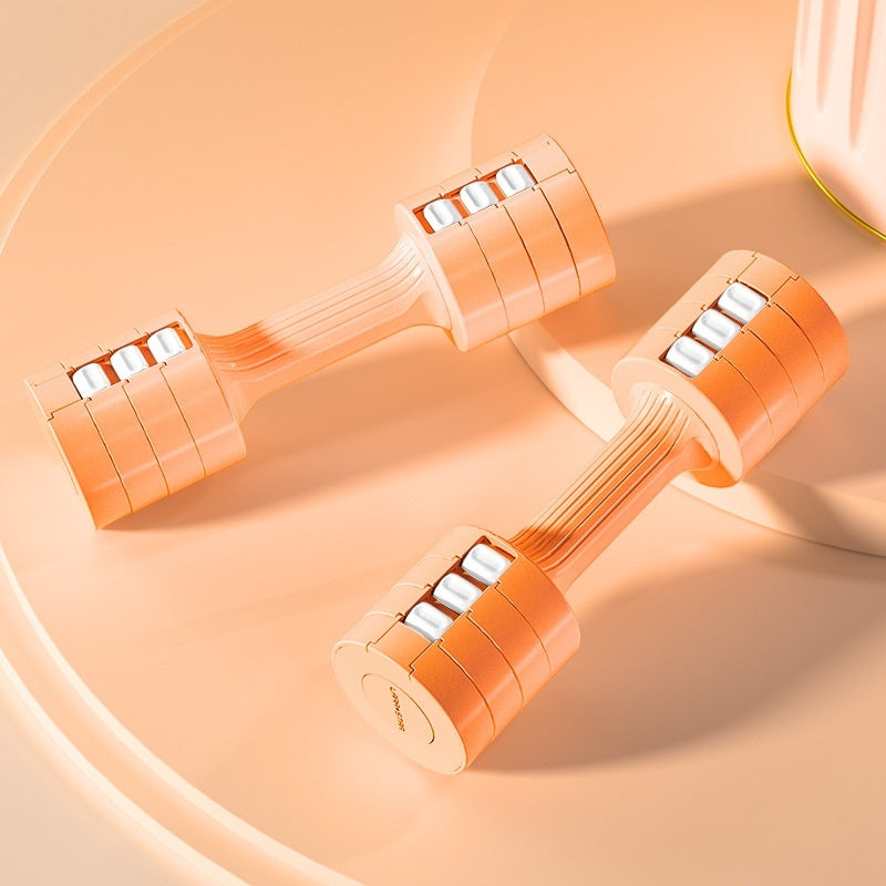 Chinese Layer Pie Adjustable Small Dumbbell Women's Fitness Equipment Home Removable