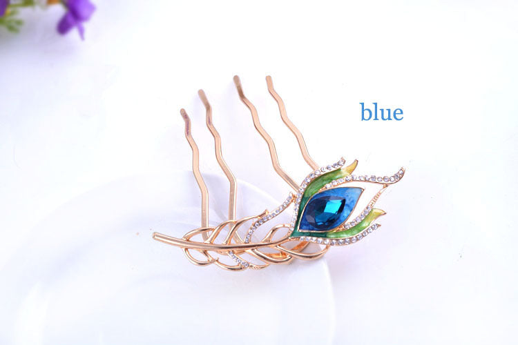 Hair accessories three-piece alloy hairpin