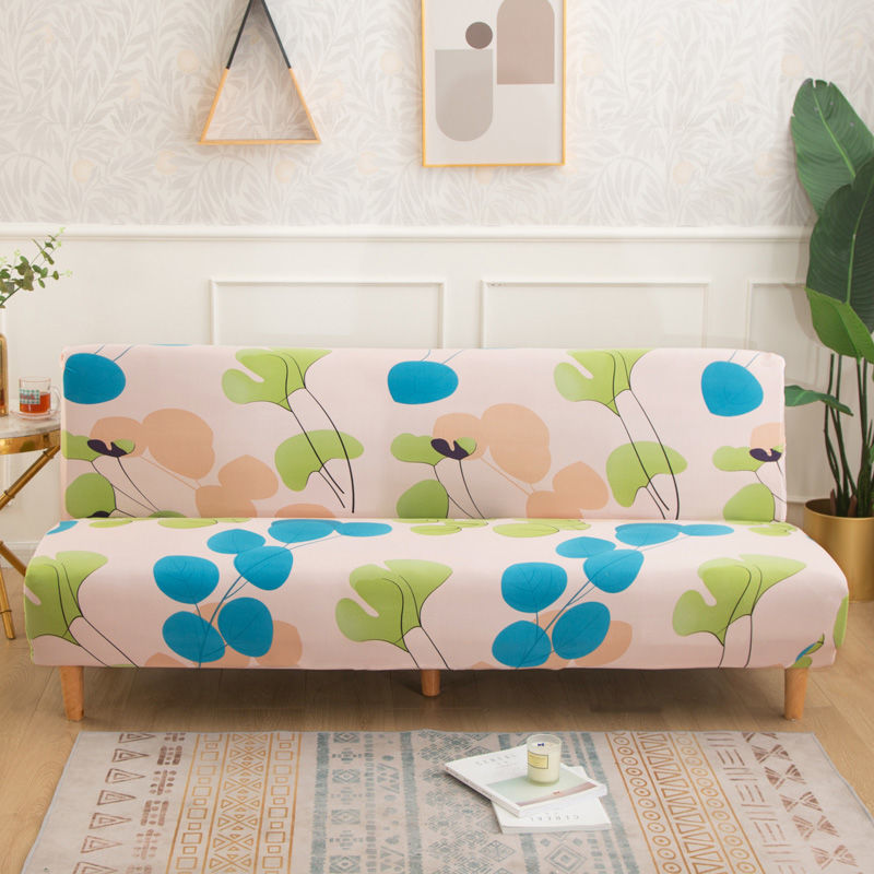 No Armrest Folding Sofa Bed Cover Universal Sofa Cover All-inclusive Simple Sofa Cover Fabric 18 M Sofa Cover