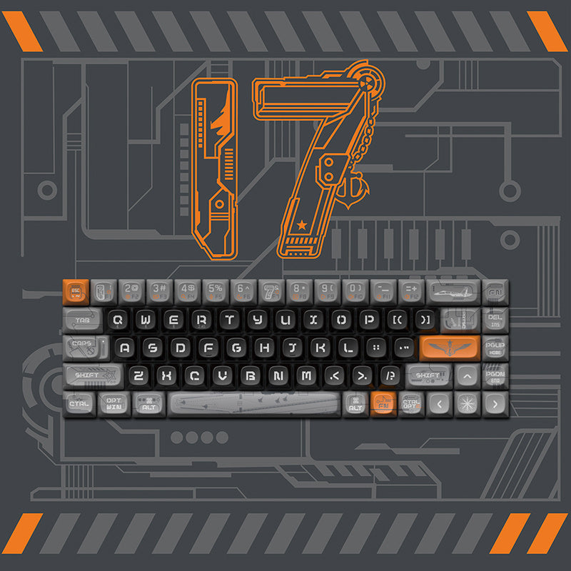 Mechanical Keyboard Original Theme Thermal Sublimation Process Keycaps